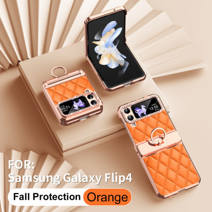 Husa pentru telefon mobil cu ecran pliabil diamant potrivita pentru Samsung Galaxy Z Flip3 Flip4 Flip5