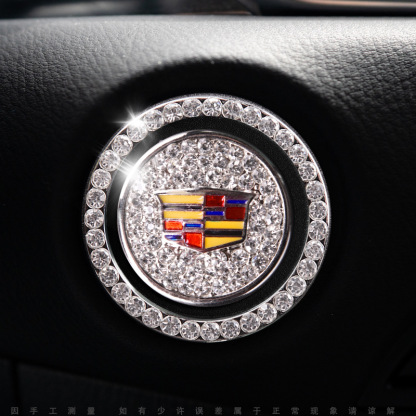 Mașină din aliaj de zinc cu un singur clic pornire decor diamant