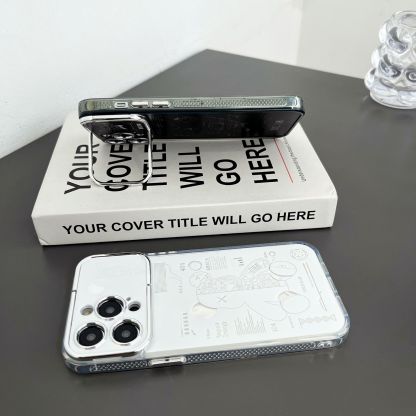 Husa pentru telefon cu suport pentru iPhone