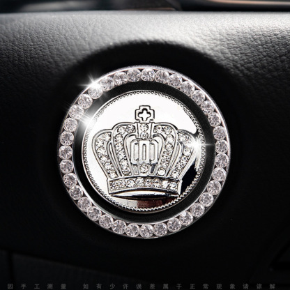 Mașină din aliaj de zinc cu un singur clic pornire decor diamant
