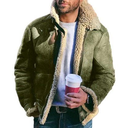 Δερμάτινο και κασμιρένιο bomber jacket