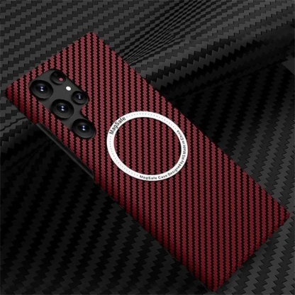 CAZĂ MAGNETICĂ CARBON PENTRU SAMSUNG S23 S22 S21 ULTRA PLUS 5G