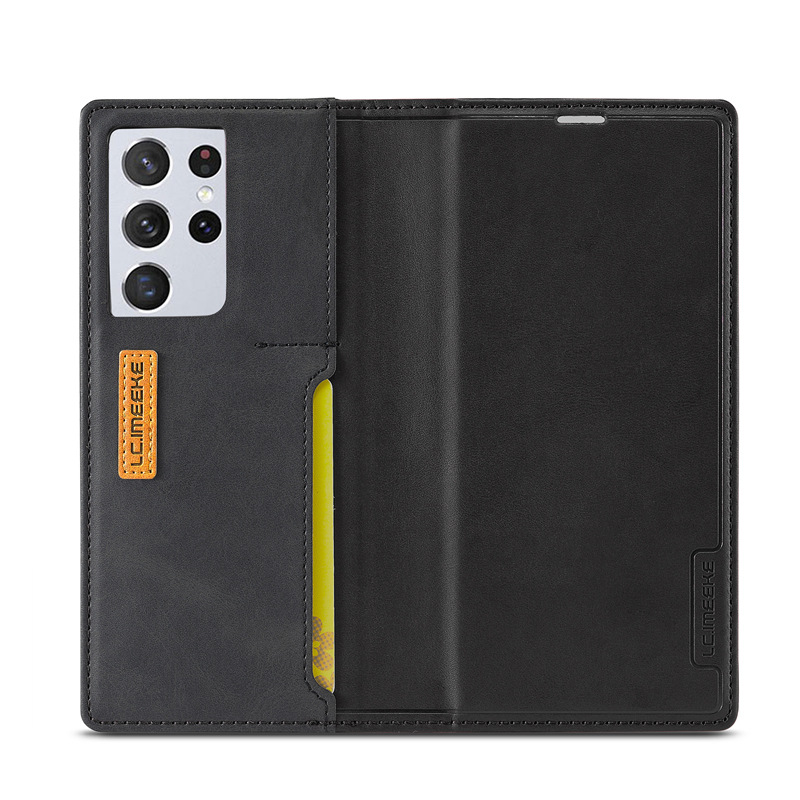 Husă de lux din piele pentru telefon mobil Samsung S23/S22/S21 4-în-1