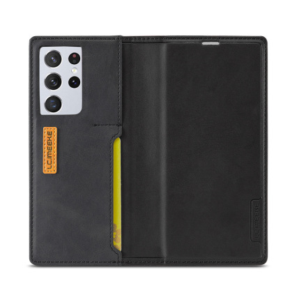 Husă de lux din piele pentru telefon mobil Samsung S23/S22/S21 4-în-1