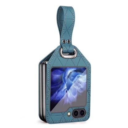 Cea mai recentă husă din piele pentru telefonul mobil Samsung Galaxy Z Flip 5/Z Flip 6