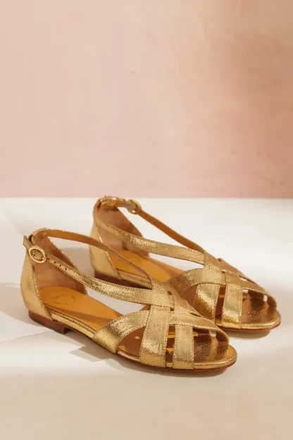 Sandales Nanou Dore