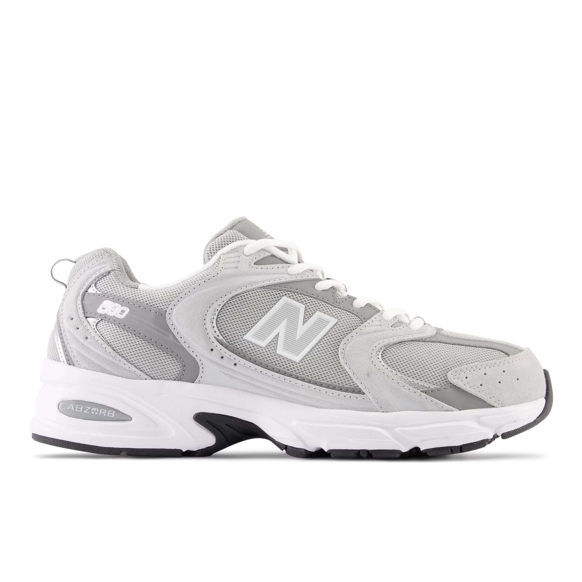 New Balanthece 530 - Raincloud with Shadow Gray and Silver Metallic