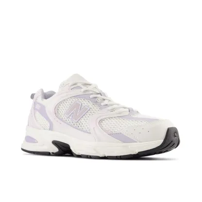New Balanthece 530 - Sea Salt with December Sky and Gray Violet