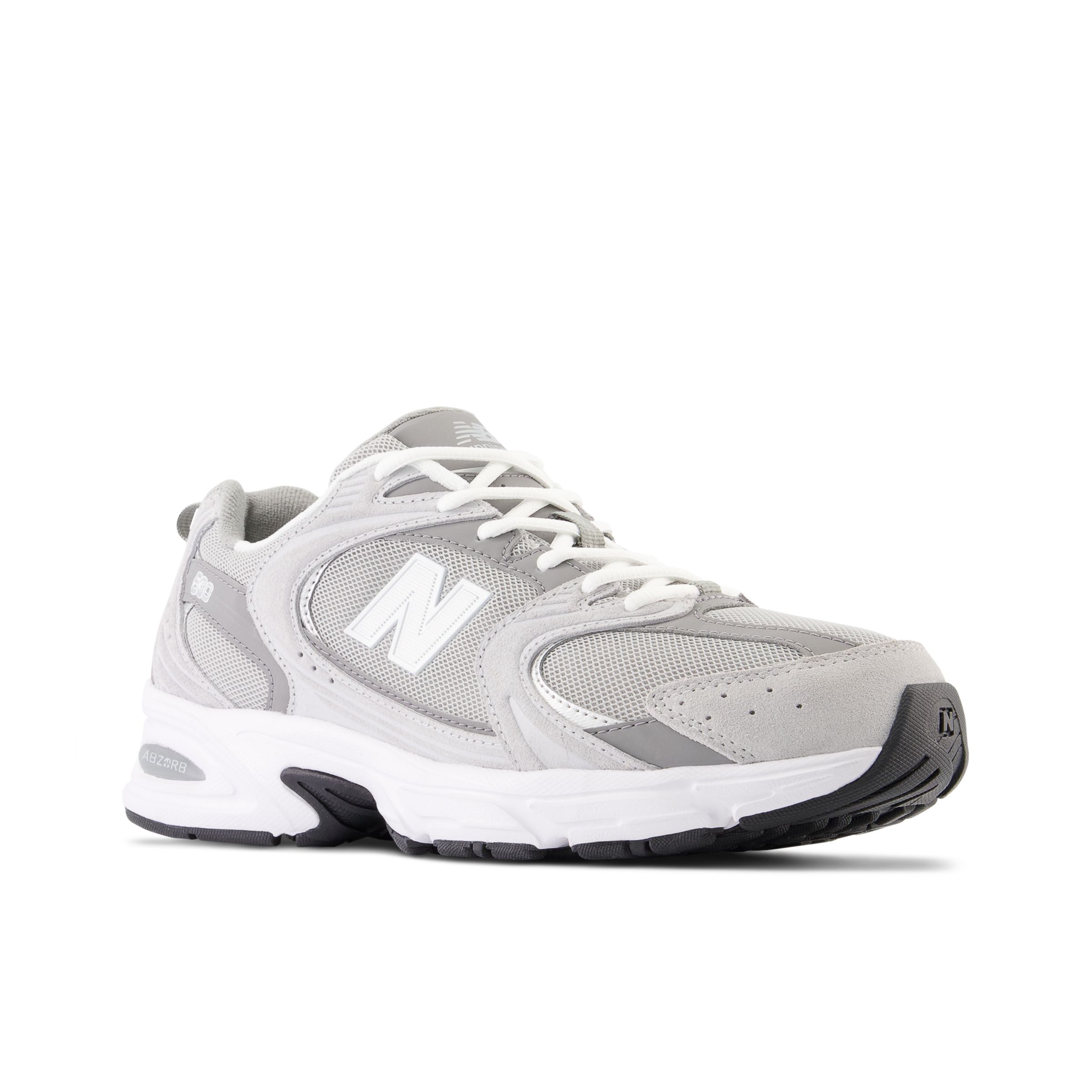 New Balanthece 530 - Raincloud with Shadow Gray and Silver Metallic