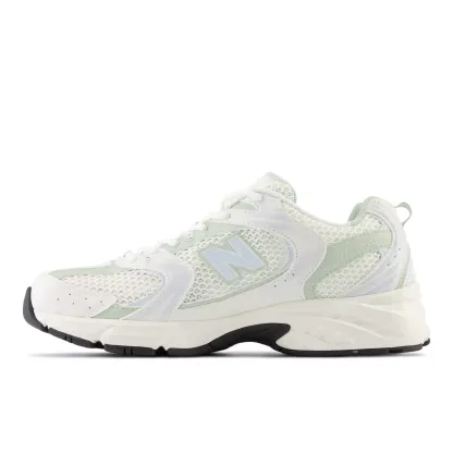 New Balanthece 530 - Sea Salt with Ice Blue and Silver Moss