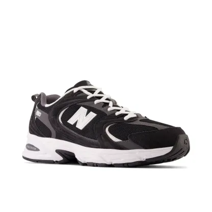 New Balanthece 530 - Black with Magnet and Silver Metallic