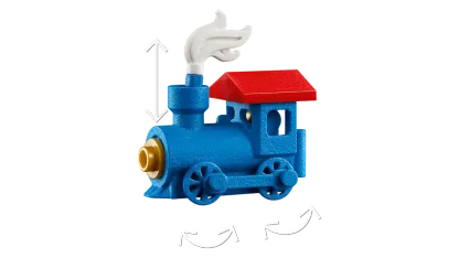 Treno espresso festivo