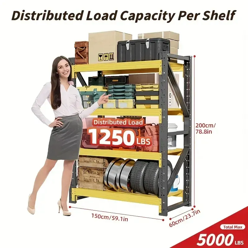 Limited Time Offer Buy 1 Get 1 Free Adjustable Garage Shelves Heavy Duty Shelving