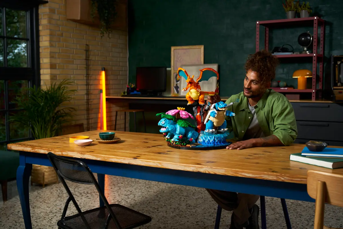 Venusaur, Charizard e Blastoise