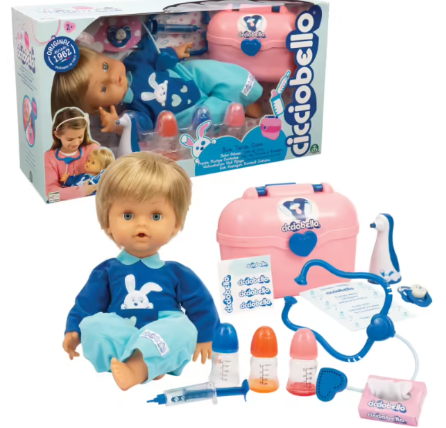 Cicciobello bua – un mondo di cure e affetto – guarisce con le tue coccole