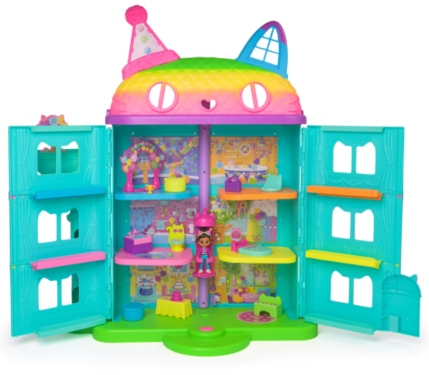 Gabby’s dollhouse, casa delle bambole celebration