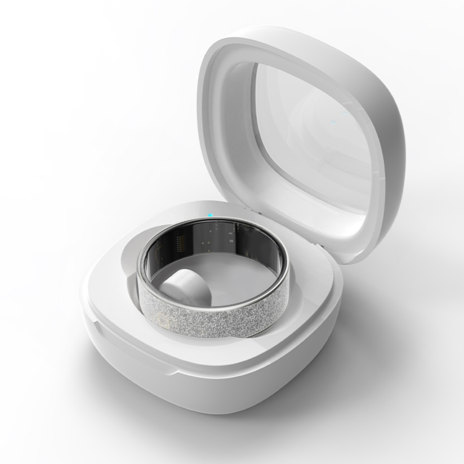 PANGUMART V3 Matte Heart Rate Blood Oxygen Sleep Pedometer Mood Detection Smart Ring