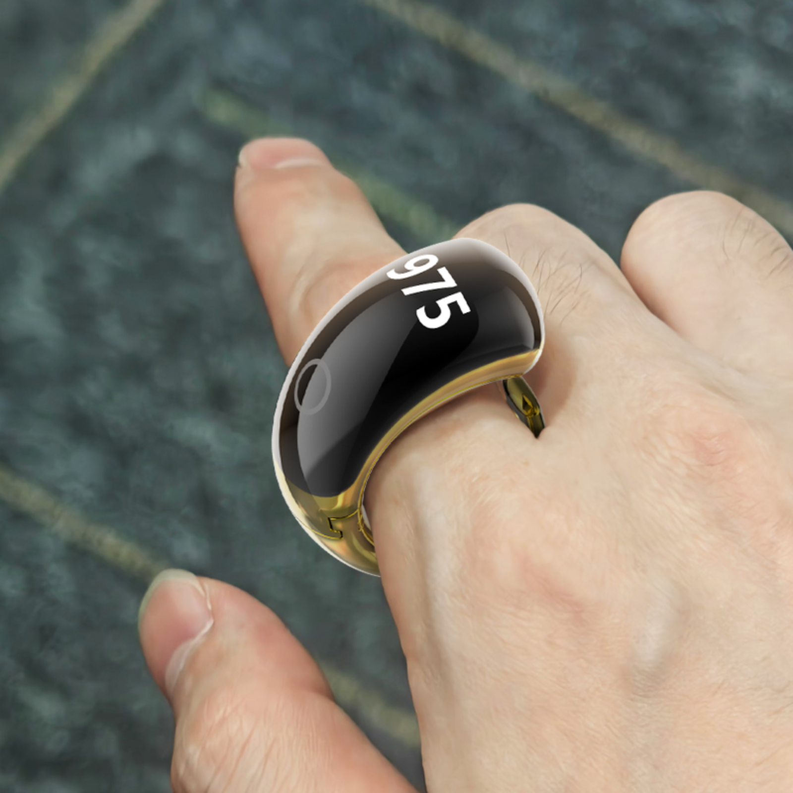 PANGUMART New Digital Counting Smart Plastic Ring Electronic Counting Smart Ring