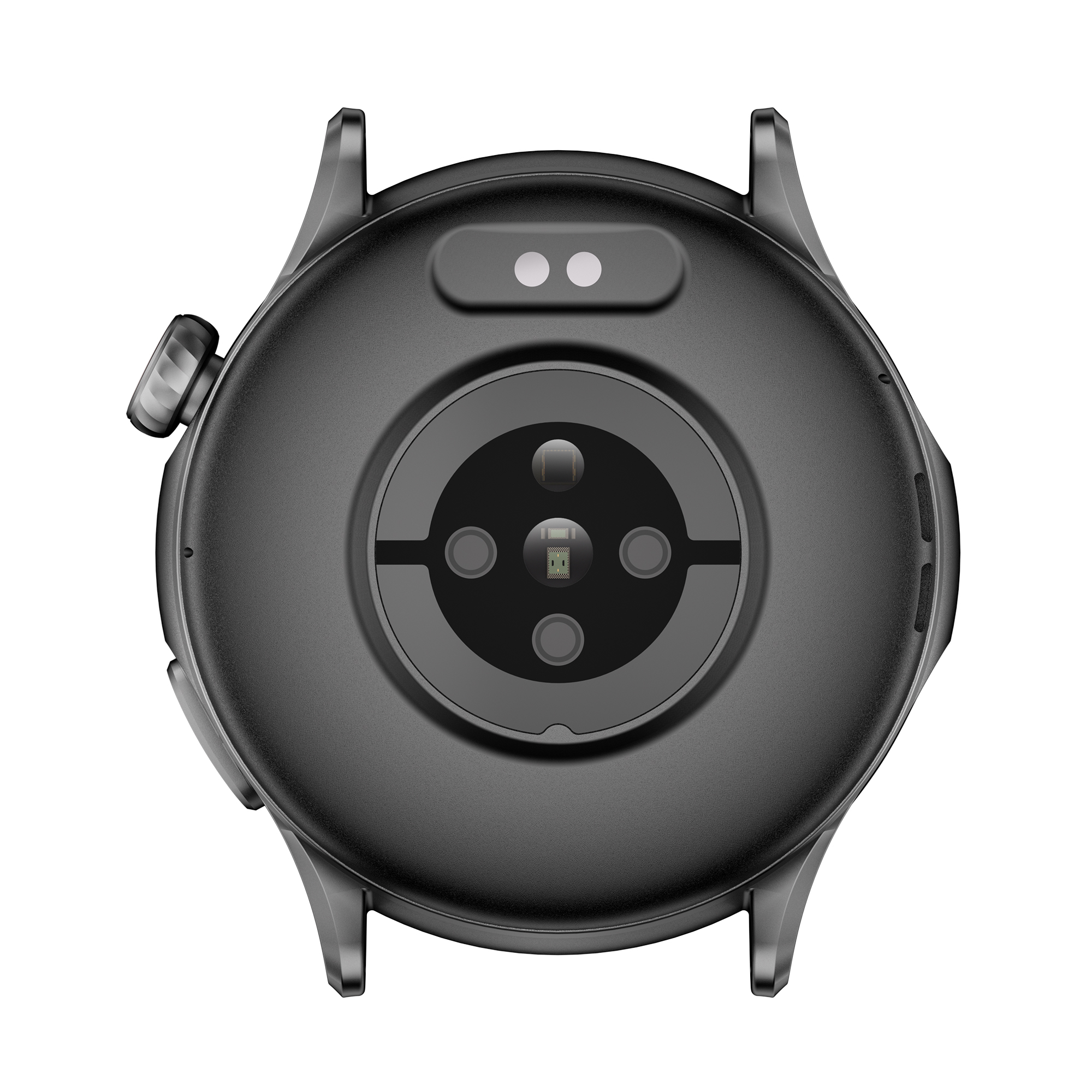 PANGUMART AMOLED Round Screen 3ATM Waterproof Heart Rate Monitoring Sports Smart Watch