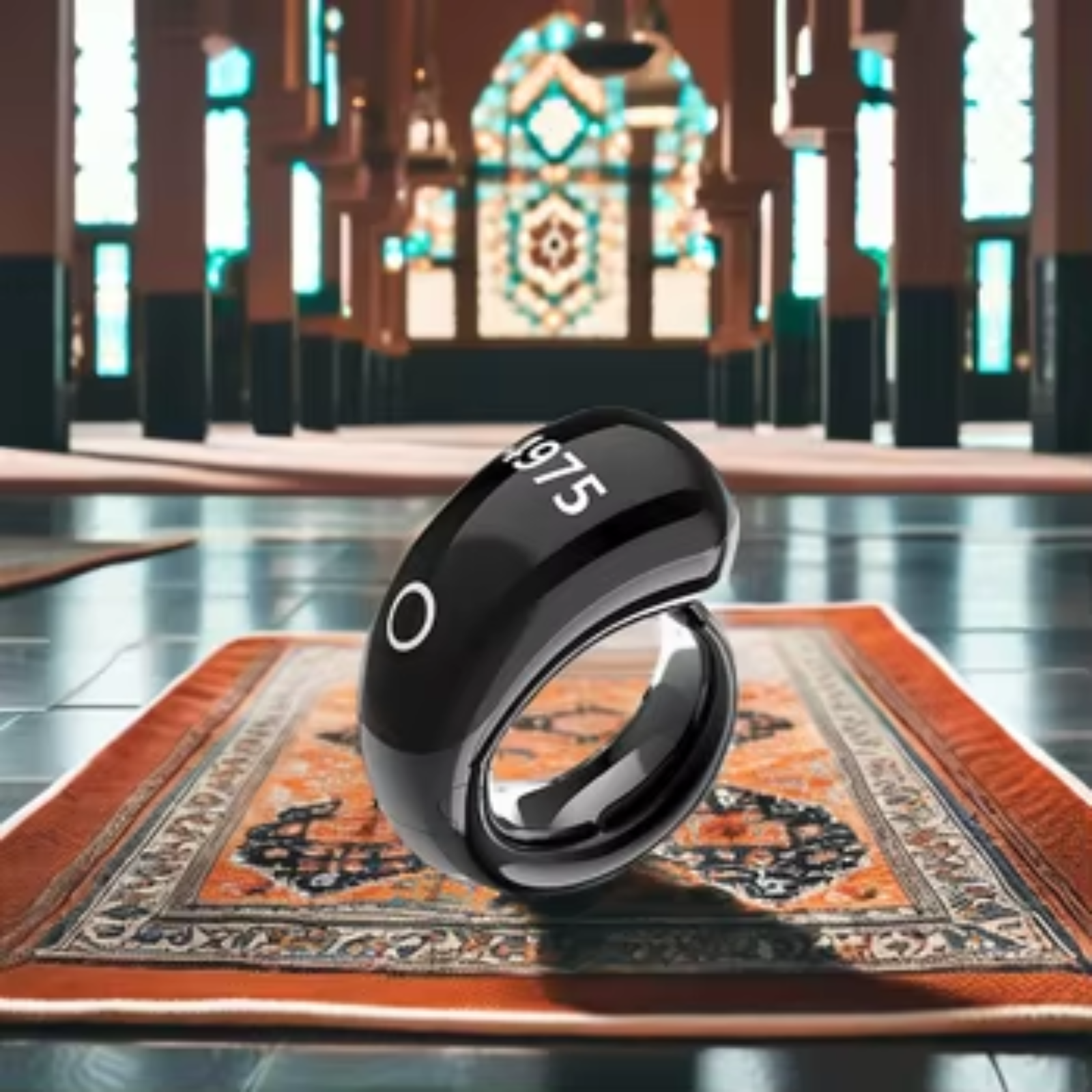 PANGUMART New Digital Counting Smart Plastic Ring Electronic Counting Smart Ring