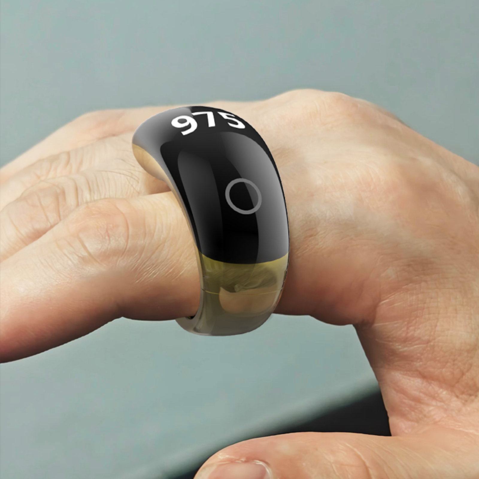 PANGUMART New Digital Counting Smart Plastic Ring Electronic Counting Smart Ring