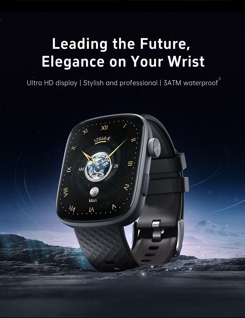 Pangumart GTS8 3ATM Waterproof Amoled bluetooth SmartWatch