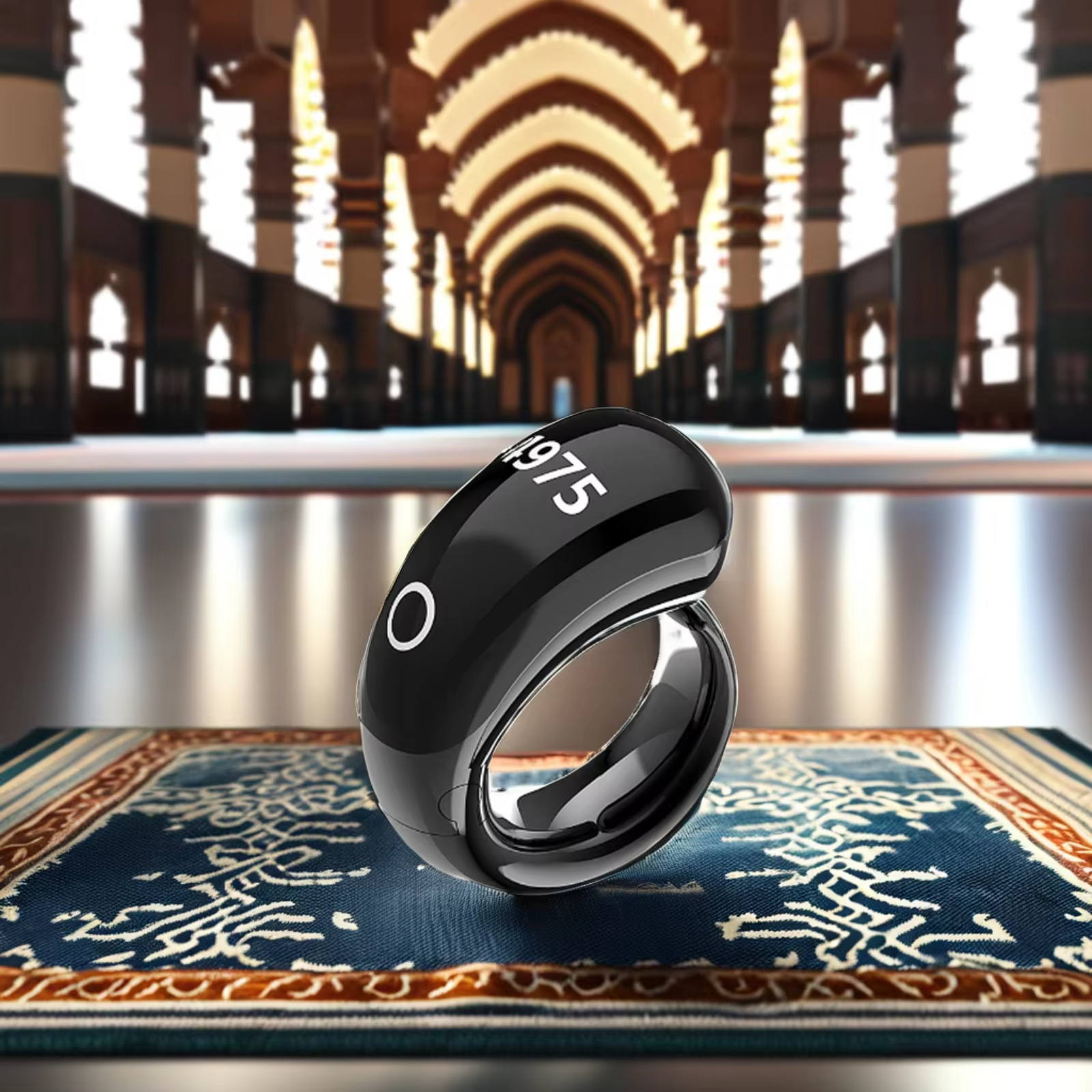 PANGUMART New Digital Counting Smart Plastic Ring Electronic Counting Smart Ring