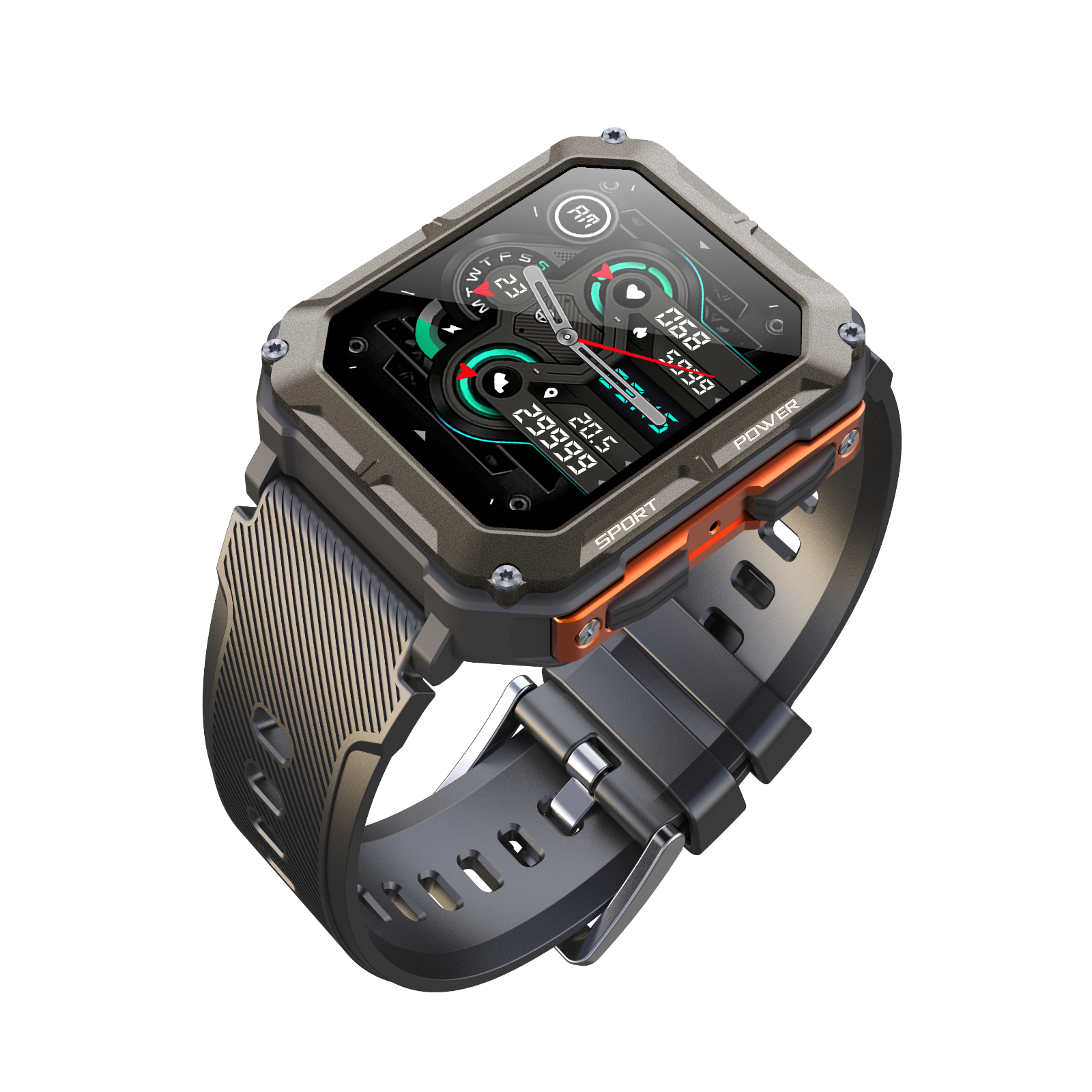 Bluetooth Call Outdoor Waterproof Pedometer Heart Rate Blood Pressure Blood Oxygen Monitoring Smart Watch