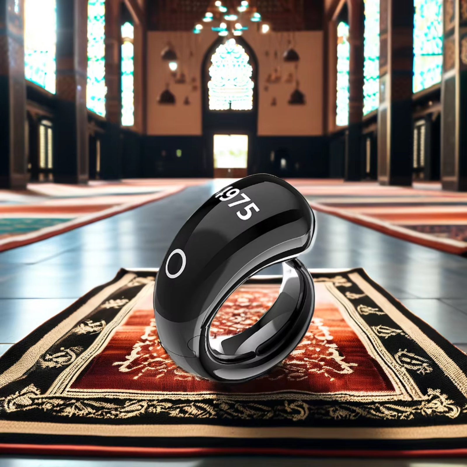 PANGUMART New Digital Counting Smart Plastic Ring Electronic Counting Smart Ring