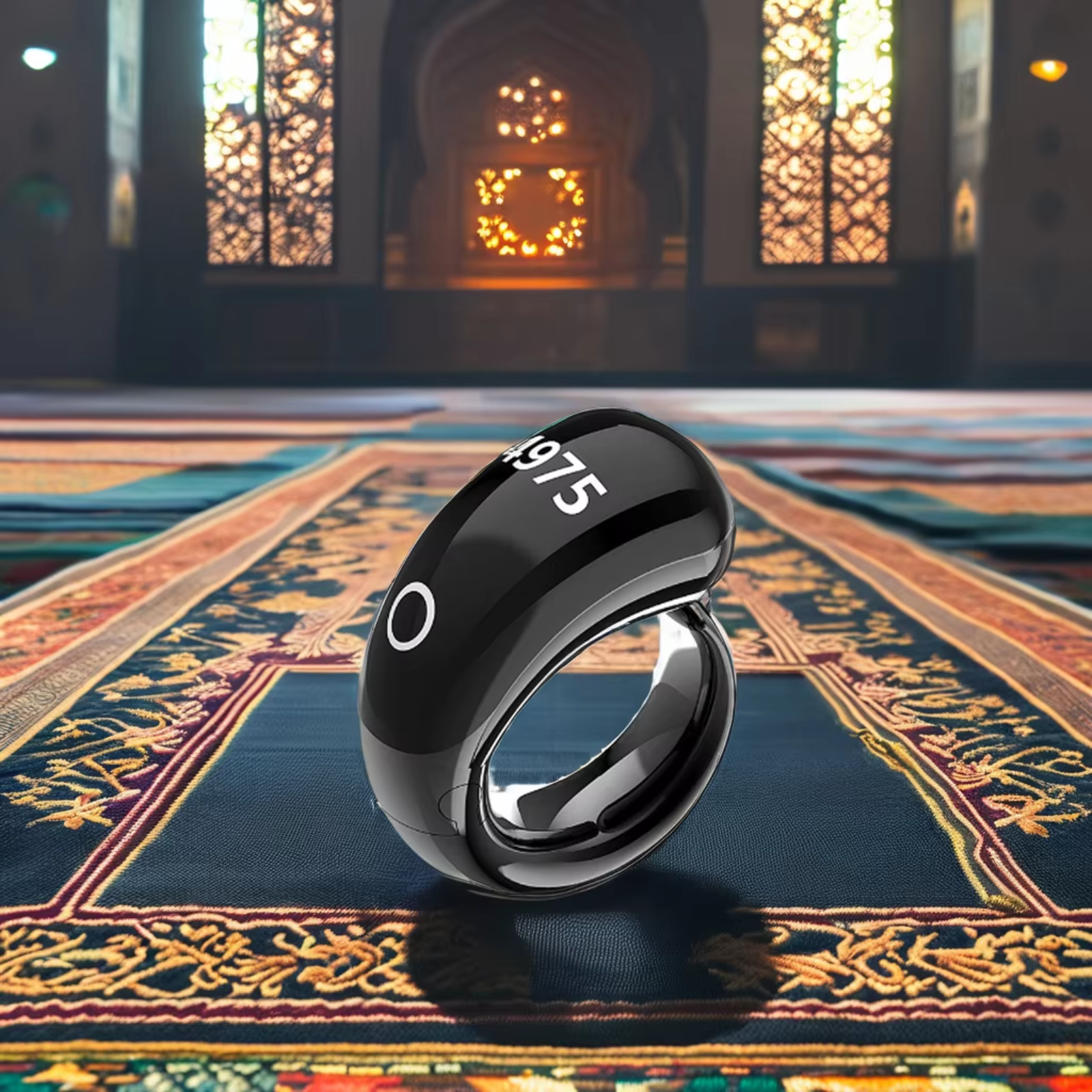 PANGUMART New Digital Counting Smart Plastic Ring Electronic Counting Smart Ring