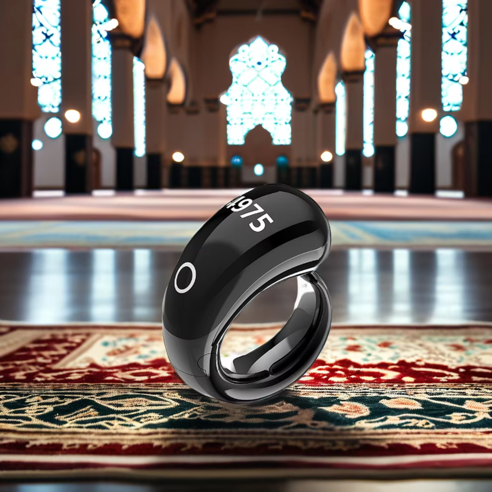 PANGUMART New Digital Counting Smart Plastic Ring Electronic Counting Smart Ring