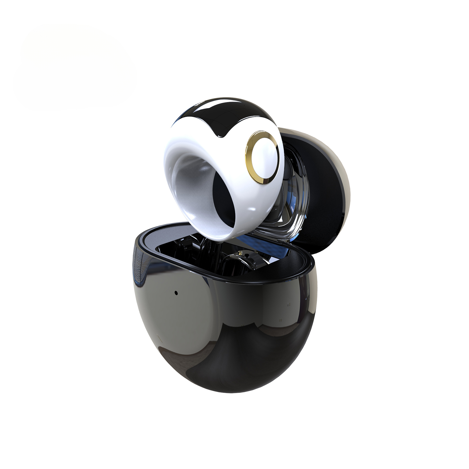 PANGUMART Smart Counting Ring QB709 Ceramic Charging Case Smart Ring