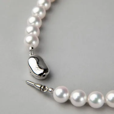 Flower pearl necklace set 8.0-9.0mm -HIGH Quality plus-