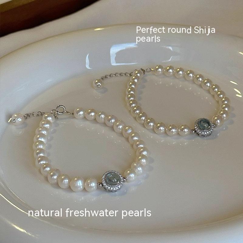 Mercury Silver Pearl Bracelet
