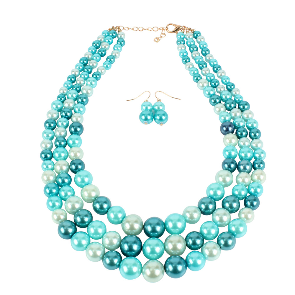 ⏰Mother's Day hot sale 50% OFF⏰--Japanese AAAA Akoya multi-layered pearl necklace set (same style as the royal family)