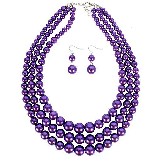 ⏰Mother's Day hot sale 50% OFF⏰--Japanese AAAA Akoya multi-layered pearl necklace set (same style as the royal family)