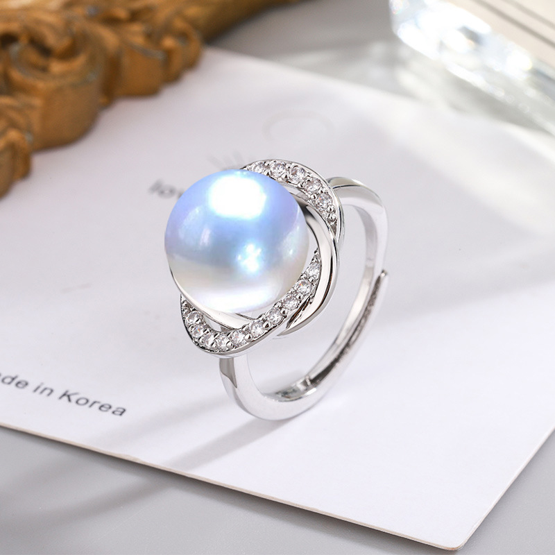⏰Limited time sale 70% OFF⏰--Japanese AAAA Akoya pearl ring (adjustable)