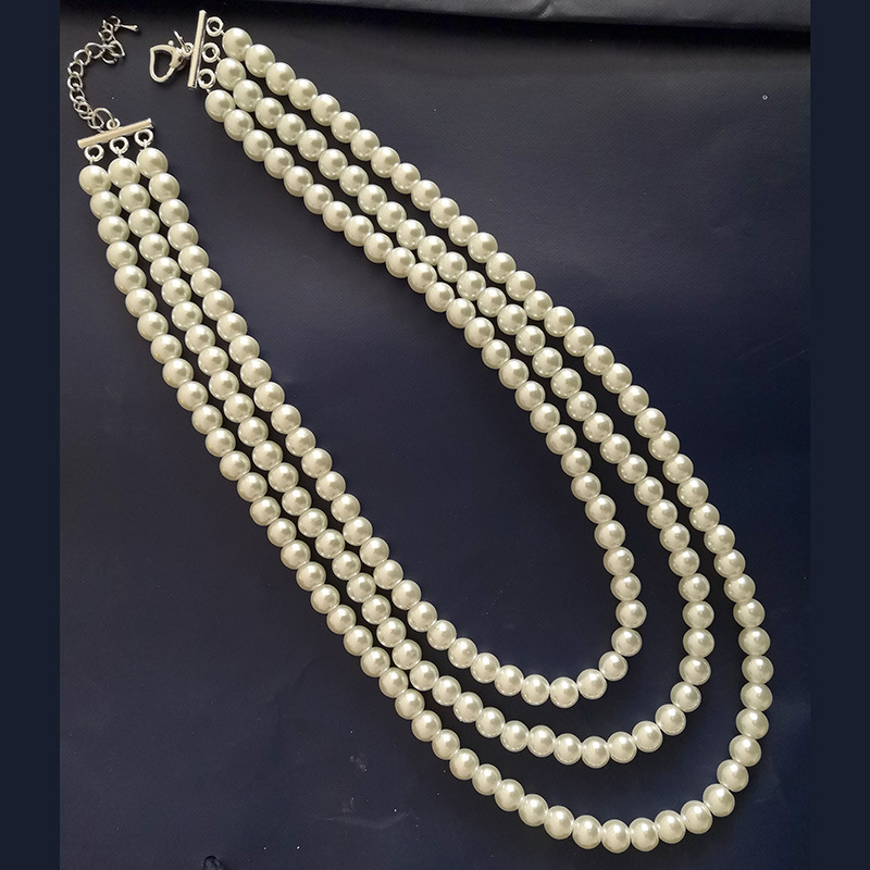 ⏰Limited time sale 50% OFF⏰--Japan AAAA Akoya multi-layered white pearl necklace (same style as the royal family)