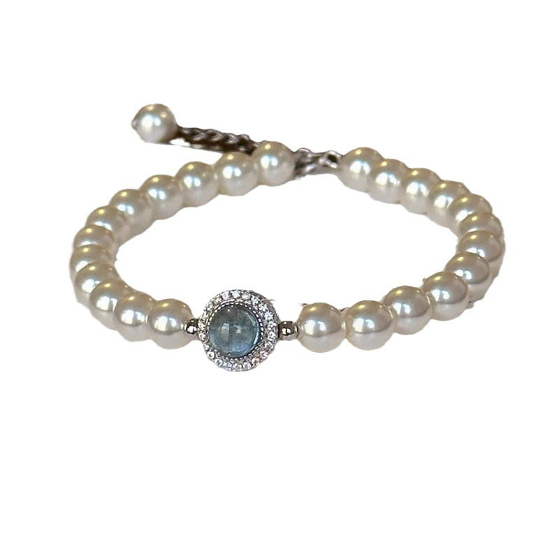 Mercury Silver Pearl Bracelet