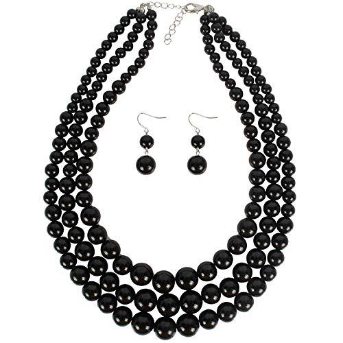 ⏰Mother's Day hot sale 50% OFF⏰--Japanese AAAA Akoya multi-layered pearl necklace set (same style as the royal family)