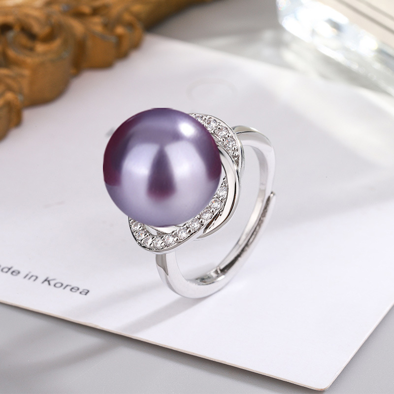 ⏰Limited time sale 70% OFF⏰--Japanese AAAA Akoya pearl ring (adjustable)
