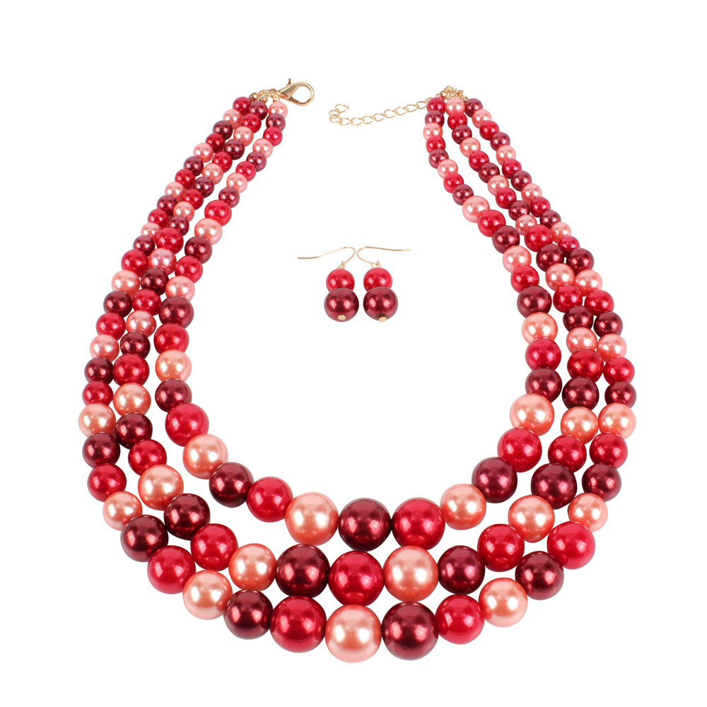 ⏰Mother's Day hot sale 50% OFF⏰--Japanese AAAA Akoya multi-layered pearl necklace set (same style as the royal family)