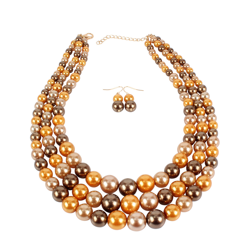 ⏰Mother's Day hot sale 50% OFF⏰--Japanese AAAA Akoya multi-layered pearl necklace set (same style as the royal family)