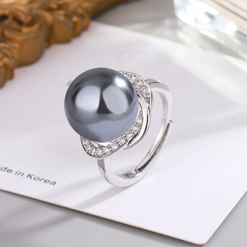 ⏰Limited time sale 70% OFF⏰--Japanese AAAA Akoya pearl ring (adjustable)