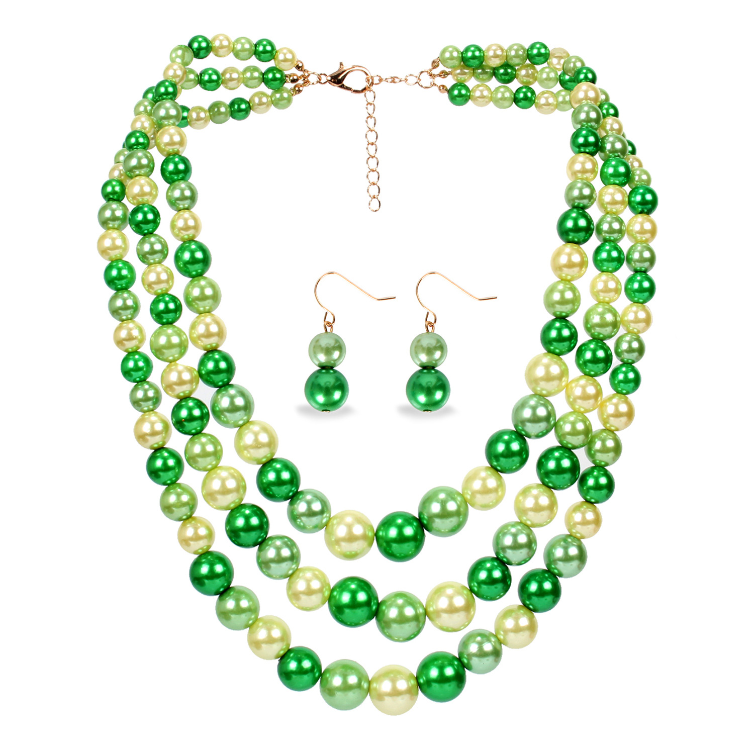 ⏰Mother's Day hot sale 50% OFF⏰--Japanese AAAA Akoya multi-layered pearl necklace set (same style as the royal family)