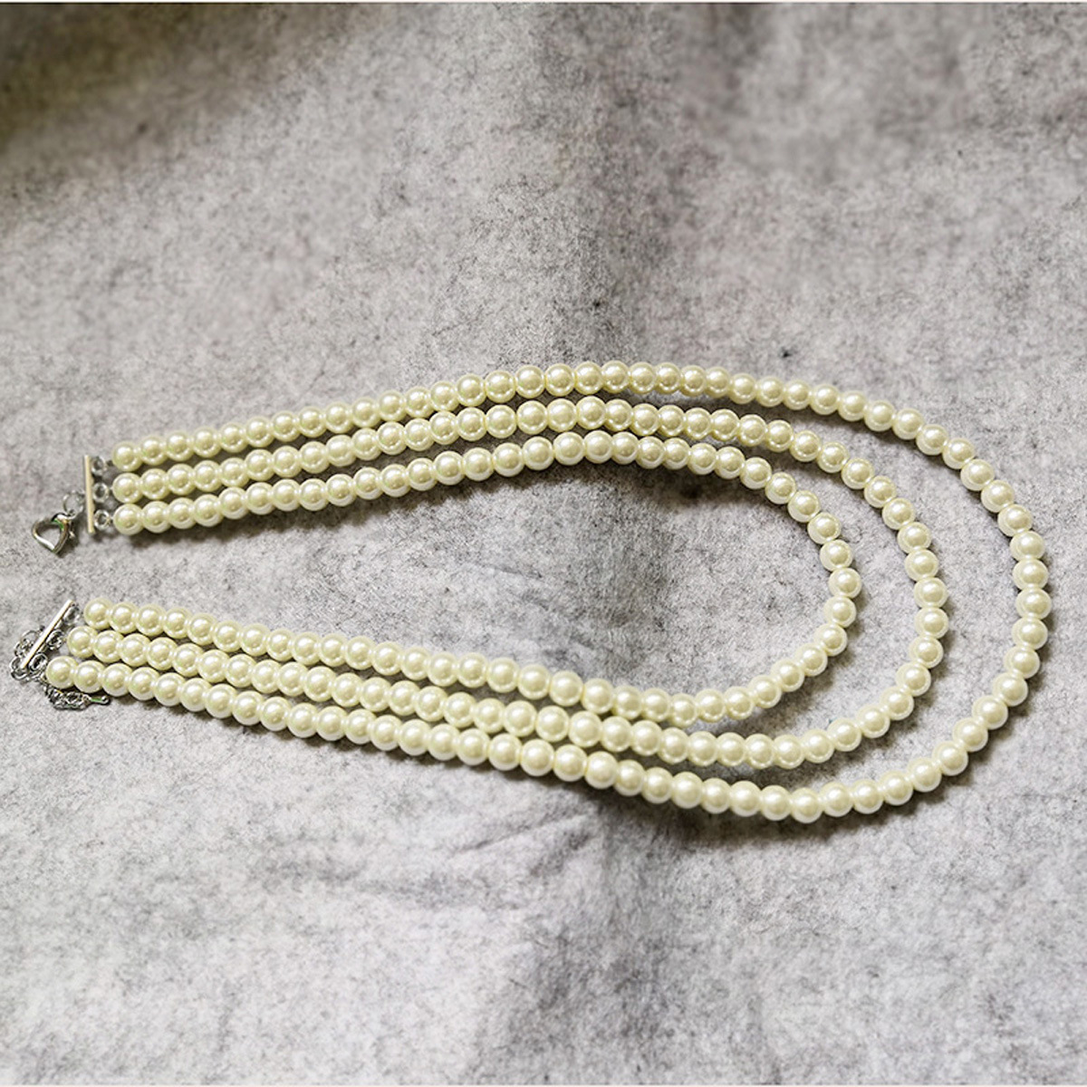 ⏰Limited time sale 50% OFF⏰--Japan AAAA Akoya multi-layered white pearl necklace (same style as the royal family)