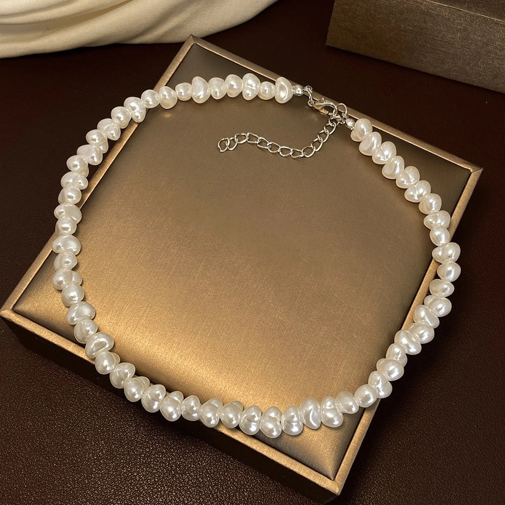 Japan AAAA Akoya  - Pearl Cristal Necklace