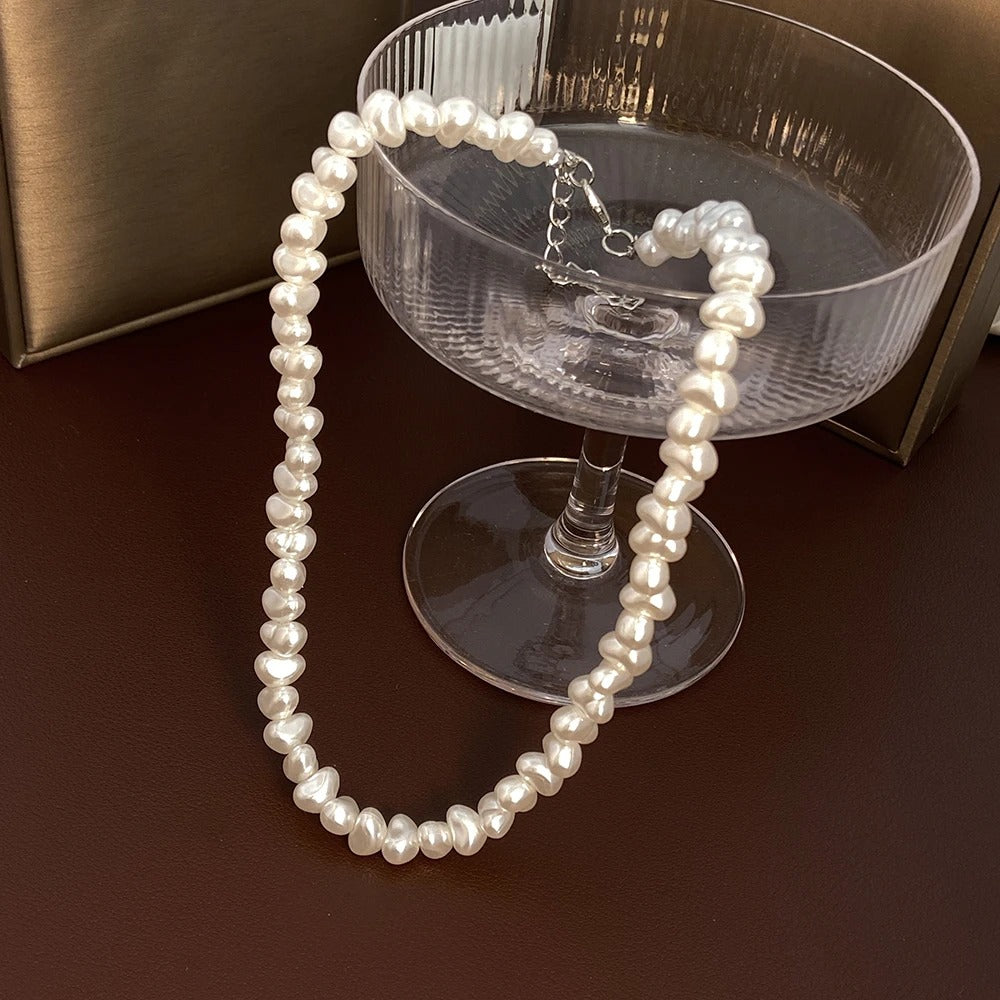 Japan AAAA Akoya  - Pearl Cristal Necklace