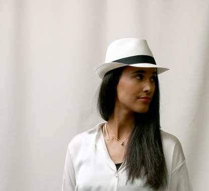 Trilby VeranoSophie-Handmade Panama Hat