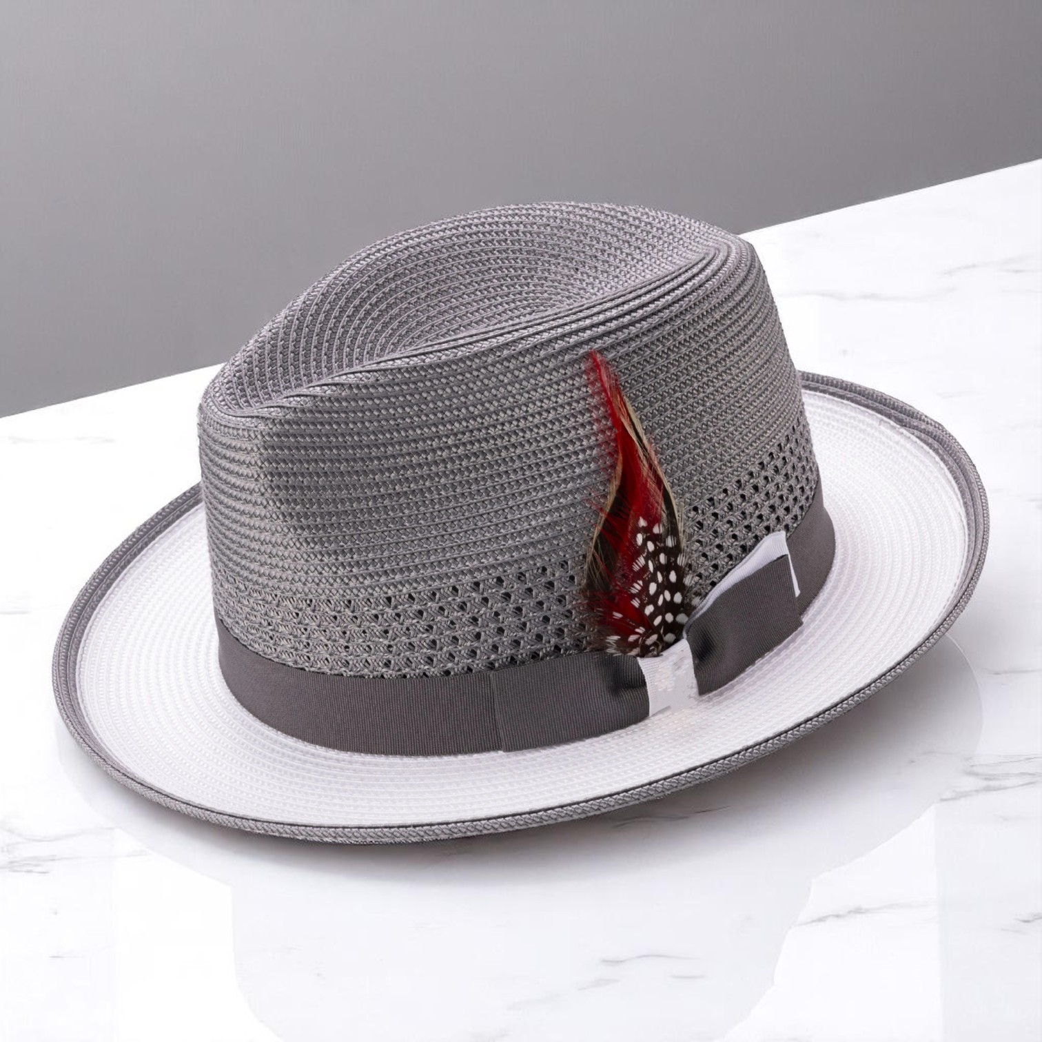 Two-Tone | Panama Fedora Hat